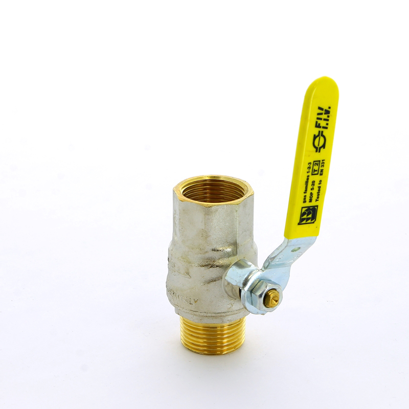 Кран шаровой для газа НВ FUTURGAS плоский рычаг F.I.V. 1" FIV 80014100 - Вид №1