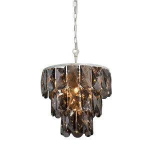 Подвесная люстра Vitaluce V5277-0/6+1 VITALUCE ДИЗАЙНЕРСКИЕ 328118 Белый;прозрачный;коричневый