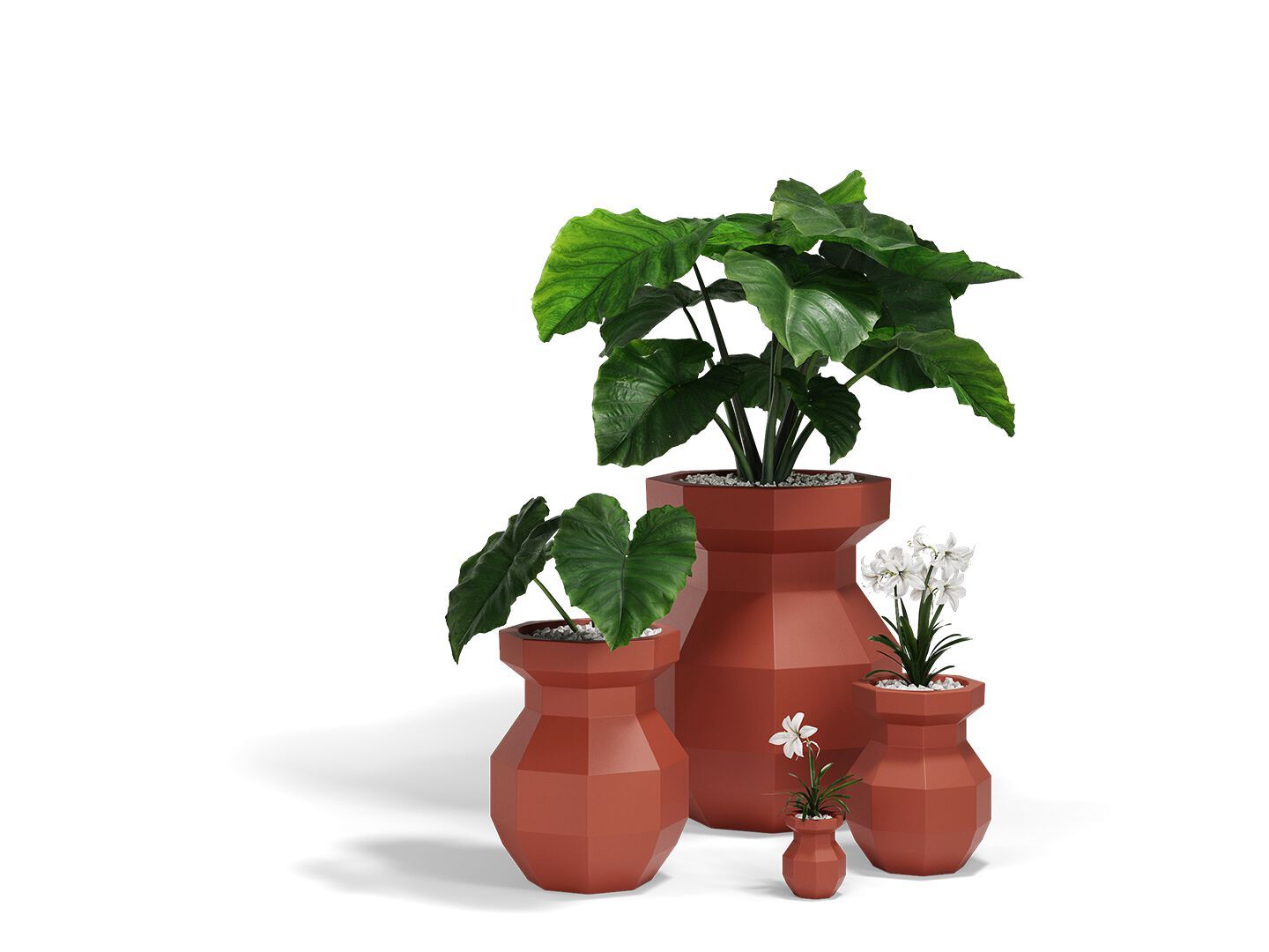 Садовый горшок Vondom оригами ARCH-00027039 - Вид №1