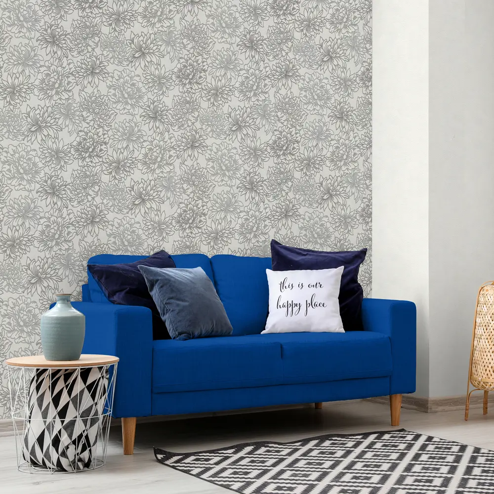 Обои флизелиновые Аспект Ру Фрезия серые 1.06 м 30205-14 STLM-2196570 - Вид №3