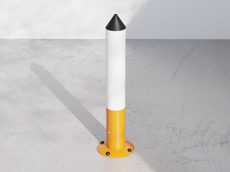 Металлическая пепельница для общественных мест DIMCAR ARCH-00111310