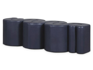 Кожаная мягкая скамья