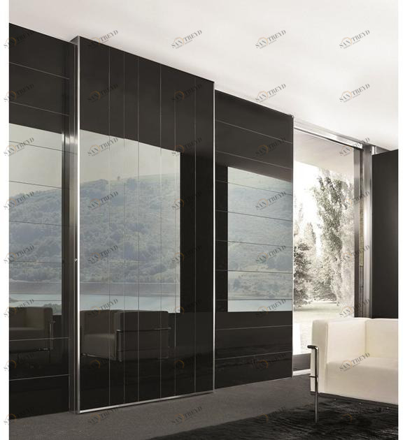 OIKOS VENEZIA Стеклянная раздвижная бронированная входная дверь Vela sun-id-1486727