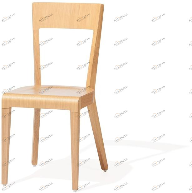 TON Деревянный стул с открытой спинкой  311 388 