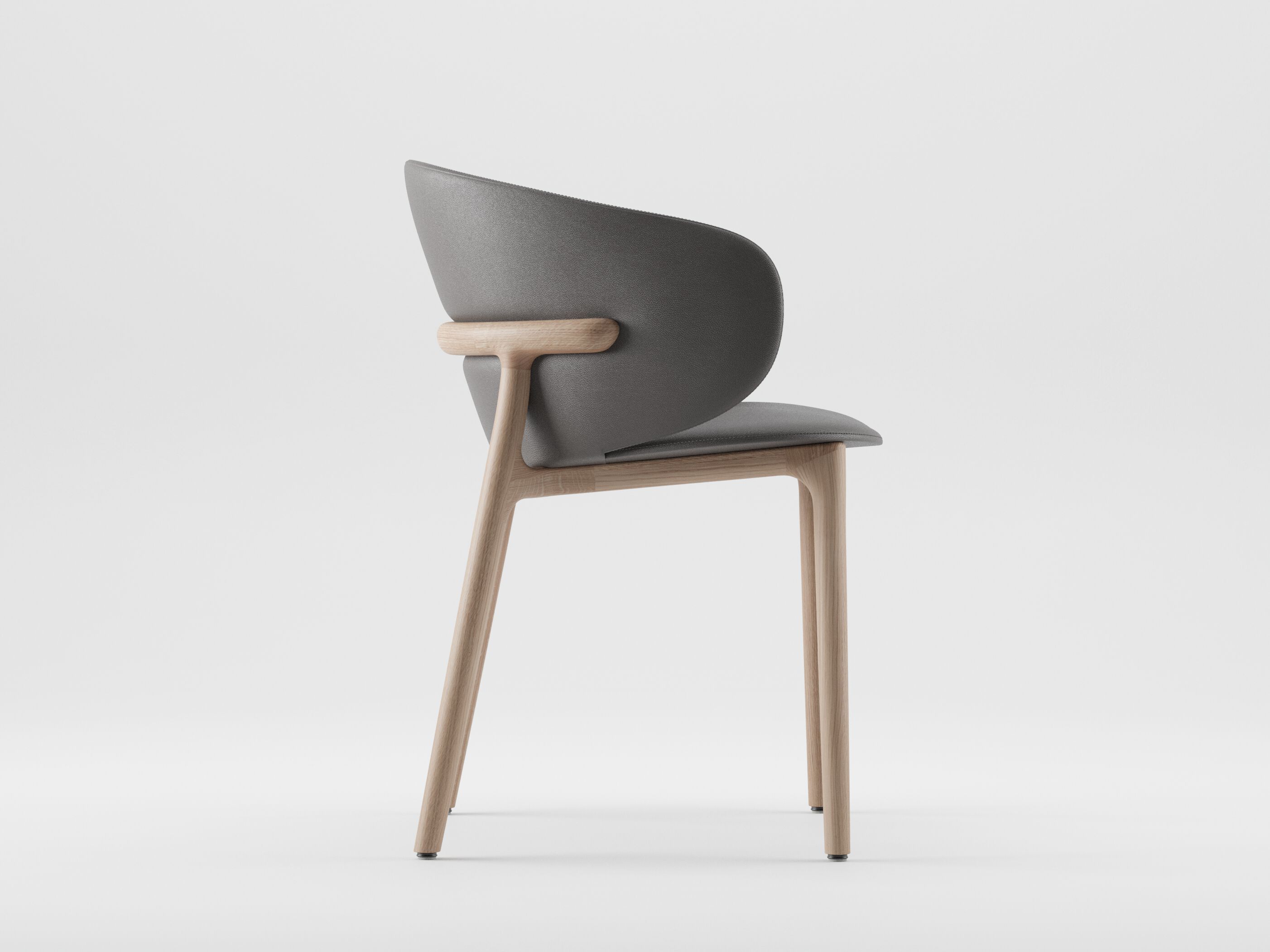 Мягкий стул из ткани Artisan Mela ARCH-00150906 - Вид №2