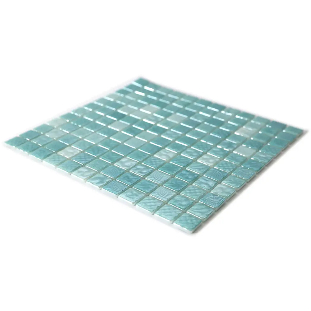 Мозаика стеклянная Natural STP-GN002-L 31.5x31.5 см цвет зеленый Santreyd Steppa STLM-2117906 - Вид №3