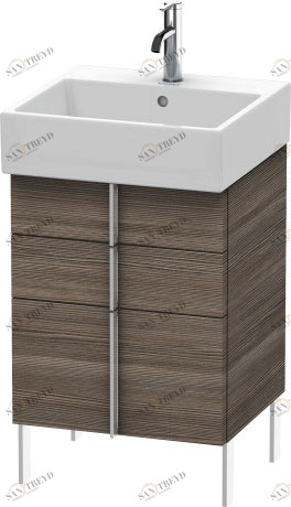 VA658405151 Vero Air Тумбочка напольная Сосна коричневая, декор Duravit