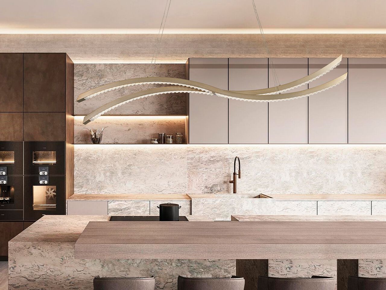 Светодиодный подвесной светильник Masiero Libe ARCH-00085319