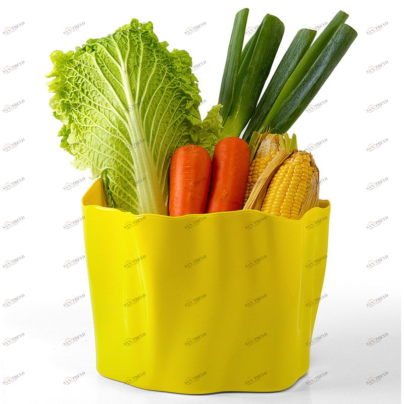 Органайзер Flow средний желтый Qualy QL10142YW