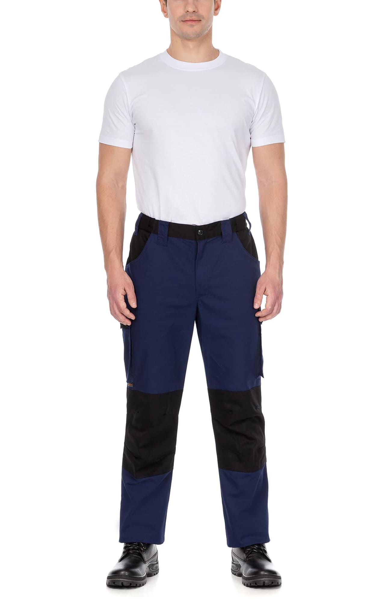 70044 Костюм  NEW темно-синий с черным STATUS  Летняя спецодежда  размер 52-54/170-176  - Вид №13