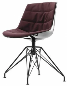 MDF Italia Мягкое вращающееся кресло на жердочке Flow