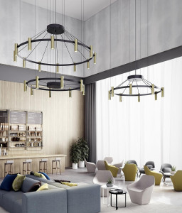 106213 Люстра T-3805 16 ламп Estiluz Laverd