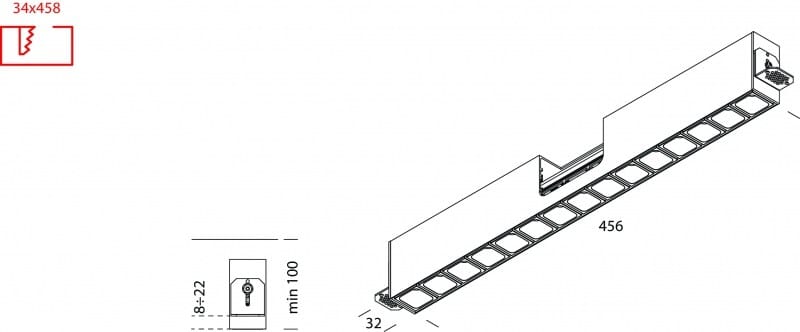Несколько светодиодных утопленных прожекторов Lucifero's LEVA ARCH-00045805 - Вид №6