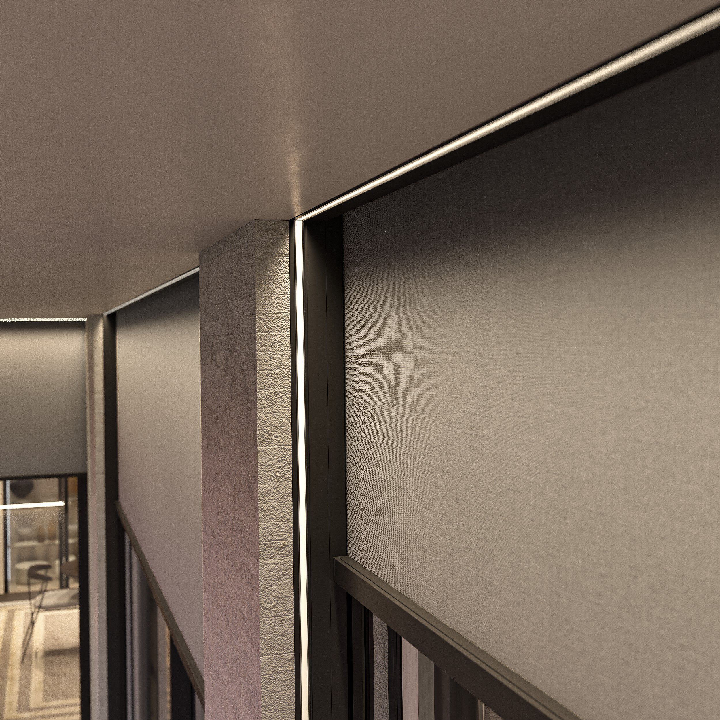 Технический тканевый навес KE Outdoor Design SCREENY ARCH-00083274 - Вид №5