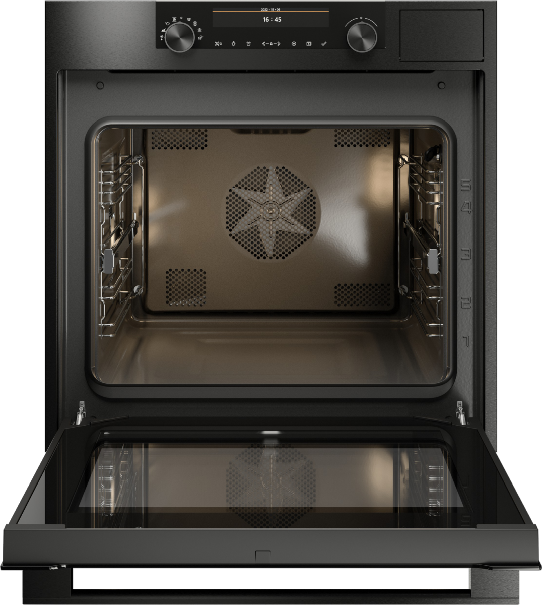 5485170 Электрический духовой шкаф Asko OCS8687B-1 серый STDN-0066632 - Вид №3