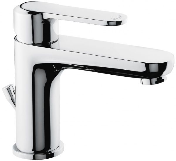 77003CR Emmevi Nefer, однорычажный смеситель для раковины с донным клапаном, цвет хром