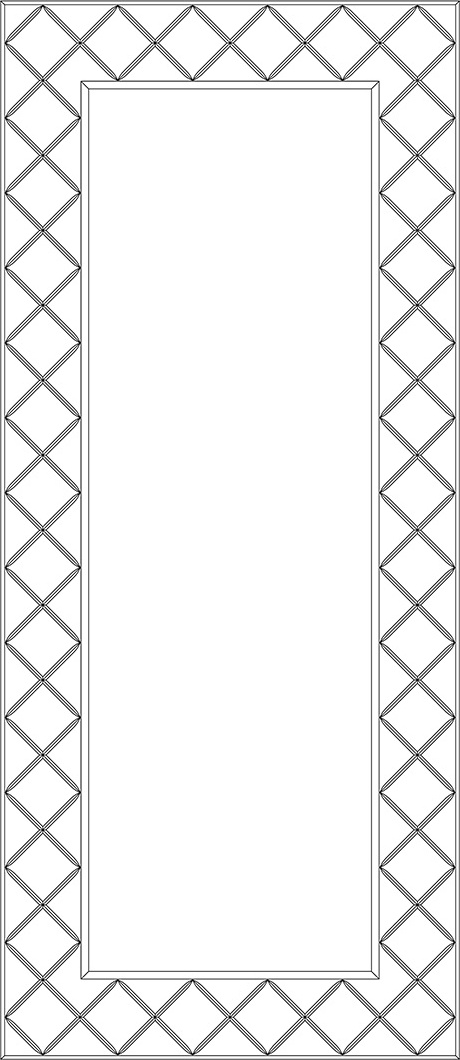 BY 5007 Зеркало с гравировкой EVOFORM Florentina - Вид №1