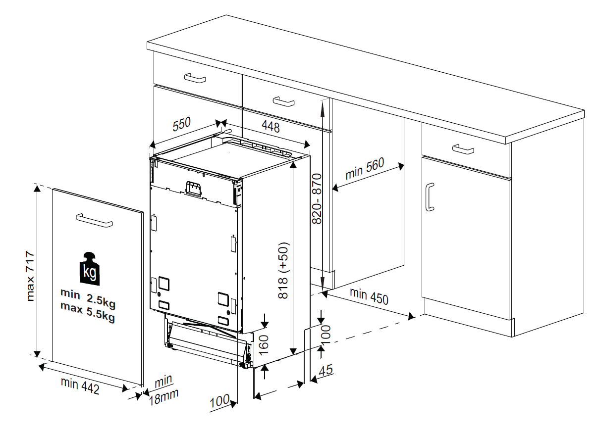 5360292 Встраиваемая посудомоечная машина Beko BDIS15020 STDN-0014343 - Вид №12