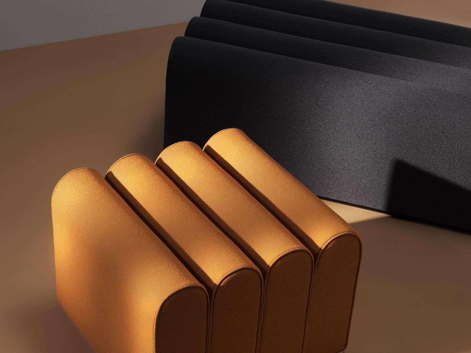 Модульная ткань пуф Zilio A&C Arkad ARCH-00074867 - Вид №10