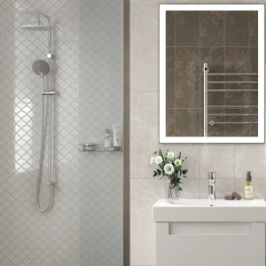 Мозаика Kerama Marazzi Arabesques Majolica 26x30 см цвет серый 84612983 STLM-2133632