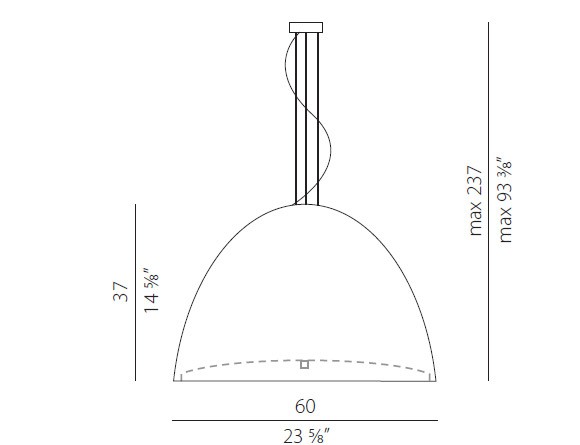 Panzeri L7633.60 Willy светильник подвесной 122321 - Вид №2