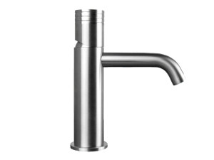 Однорычажный смеситель для раковины из нержавеющей стали с аэратором