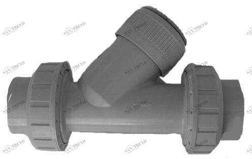 SANIT 227447000200050 Обратный клапан, PP, винт с резьбой втулки 