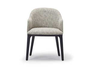 Тканевый стул с подлокотниками