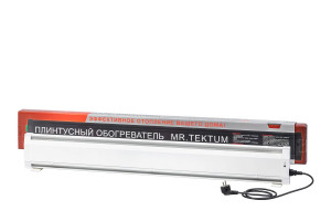 16712611 Электрический плинтусный обогреватель 1,1м 450Вт белый AG-11-WR Mr.Tektum Smart