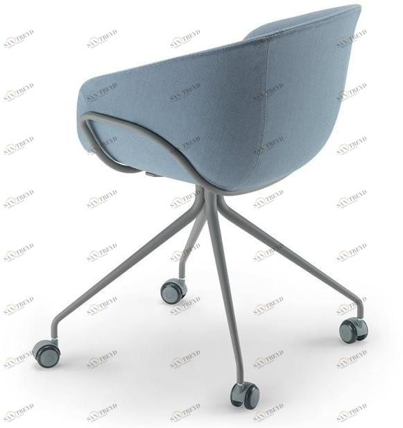Alias Офисное кресло из ткани на колесиках Iko sun-id-1478302