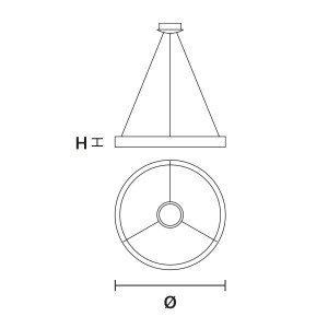 Светодиодный подвесной светильник