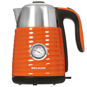 9908677 Электрочайник WILLMARK WEK-1738PST оранжевый