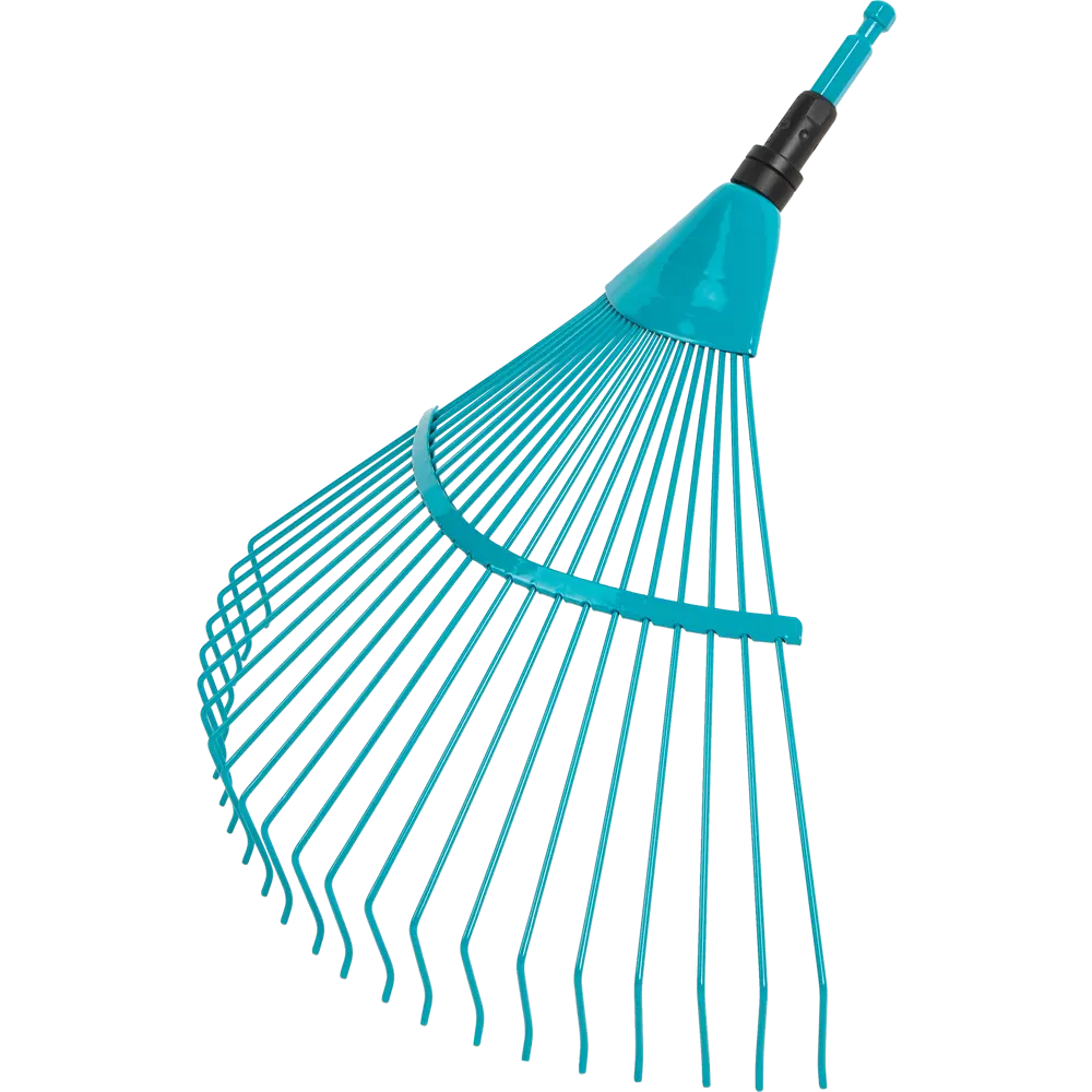 Грабли веерные Gardena 22 зуба 50 см без черенка, Combisystem STLM-2172083