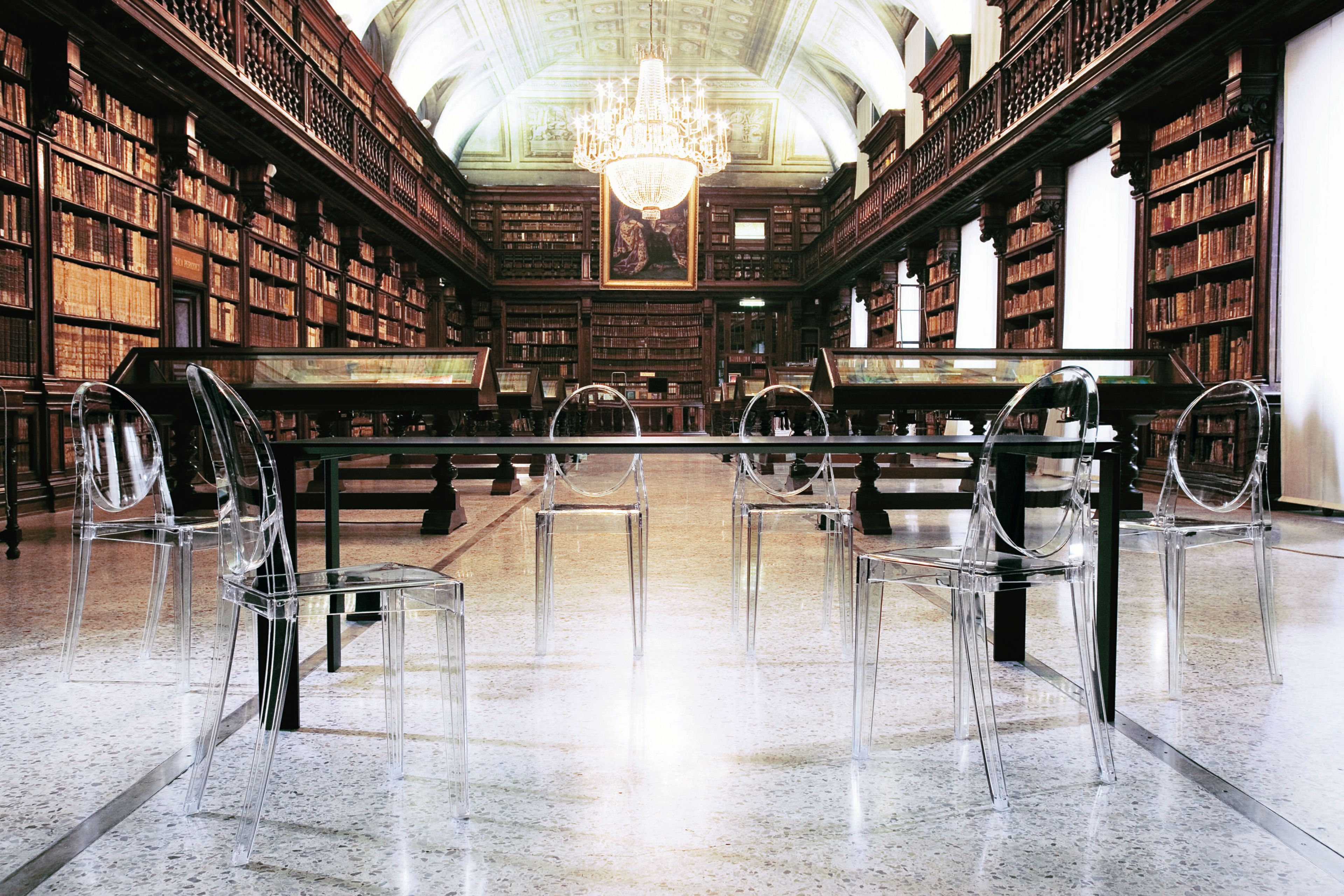 Поликарбонат медальон стул Kartell призрак ARCH-00087551 - Вид №6