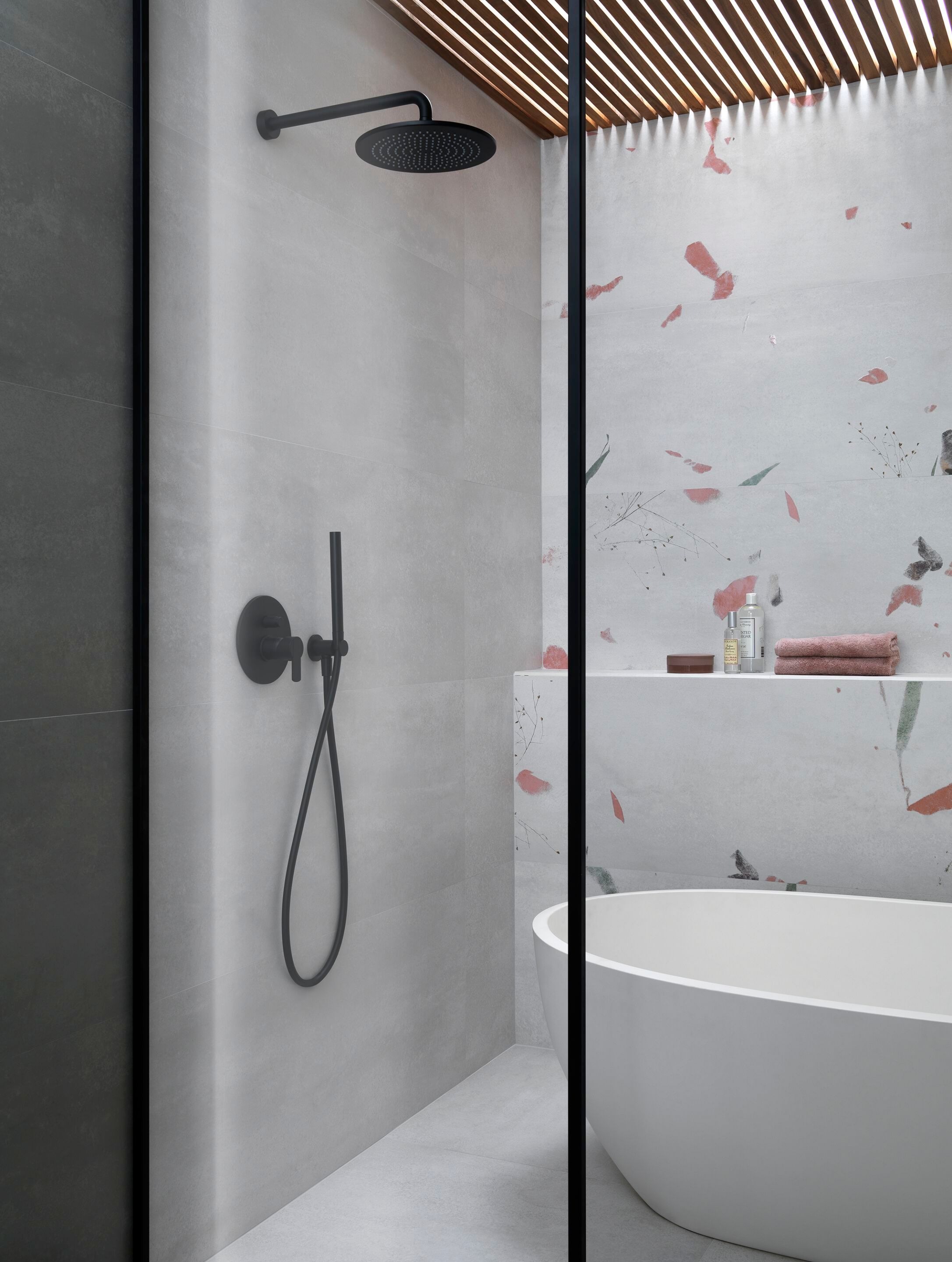 Белая паста с эффектом цемента и декоративная коробка FAP ceramiche Ylico ARCH-00073672 - Вид №11