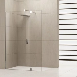 Novellini. Душевой уголок 80x80 см H2 с хромированным профилем GIADA