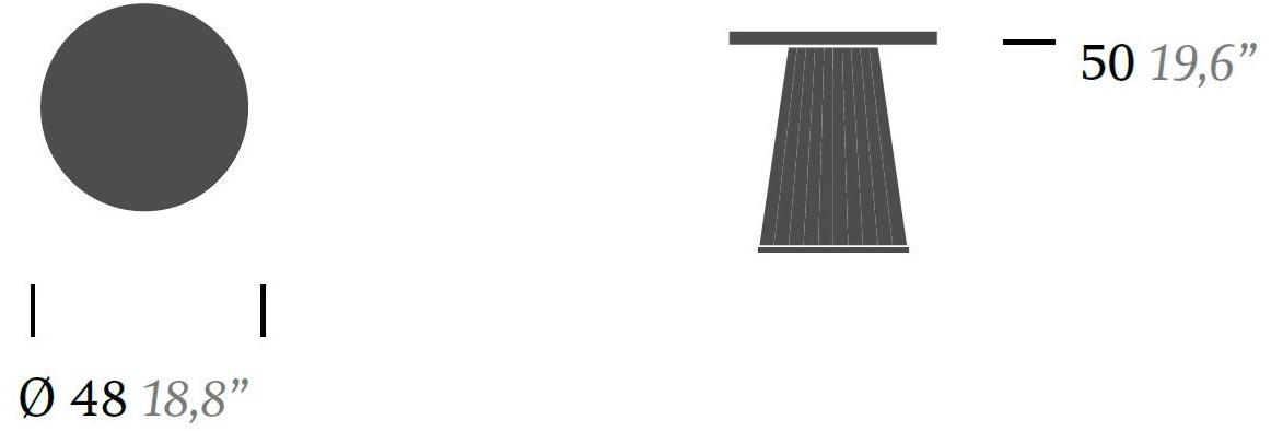 Kettal Сервиз садовый стол из тика Cala #27760 - Вид №3