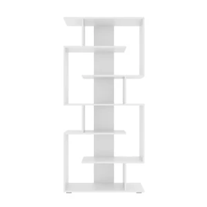 91592569 Стеллаж Velardy 80x175x22 см нагрузка до 10 кг ЛДСП цвет белый матовый STLM-1499653
