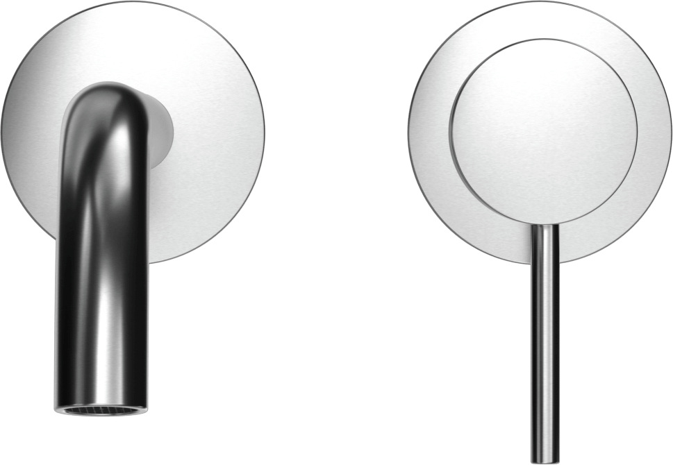 R377-S Настенный смеситель из нержавеющей стали