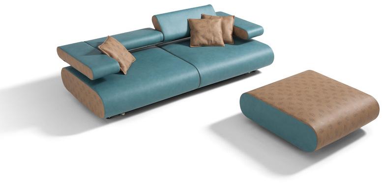 Egoitaliano Пуф из кожи Alice sun-id-1436052 - Вид №4