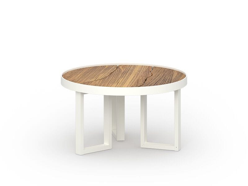 Круглый журнальный столик из тикового дерева MAMAGREEN Munia ARCH-00055548