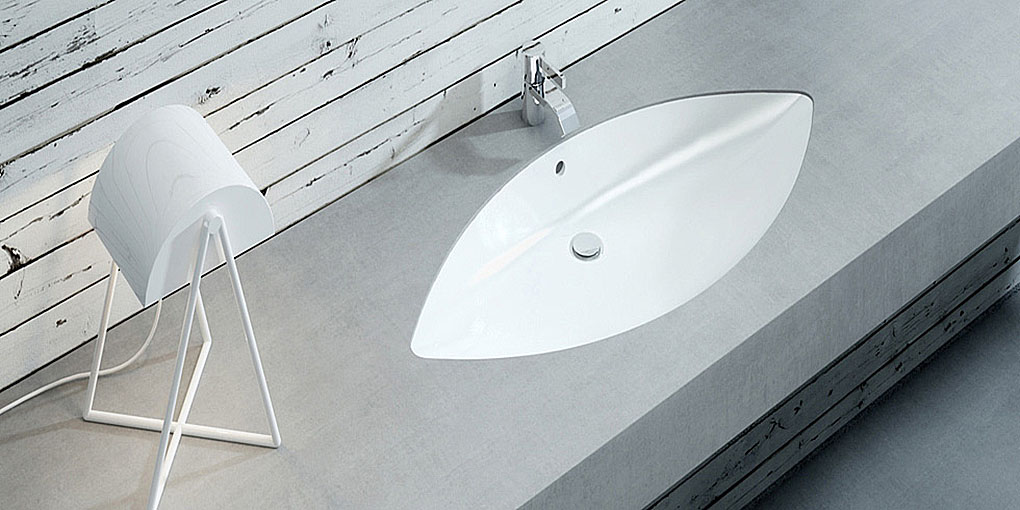 LU08240001 Накладная раковина под столешницу  овальная Disegno Ceramica Luna - Вид №1