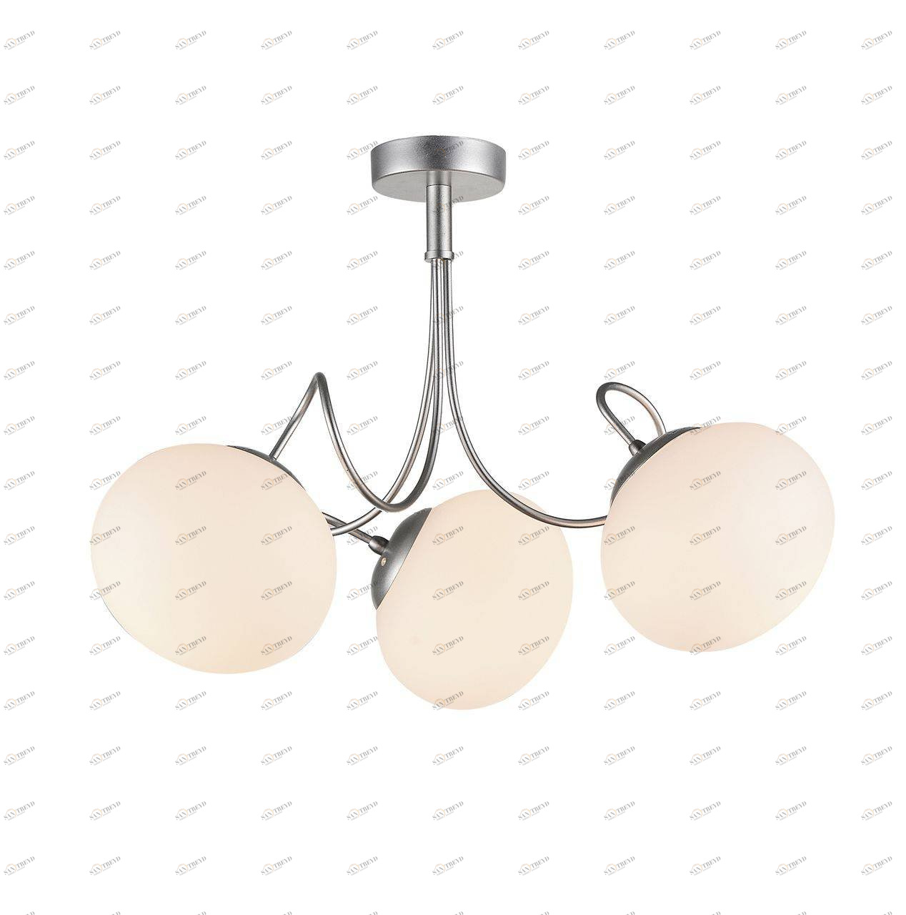 Потолочная люстра ST Luce Acini SL717.502.03 ST LUCE ACINI SILVER 058874 Белый 