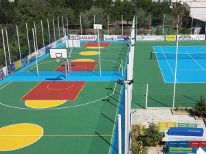 CASALI Напольное покрытие для теннисных кортов и многоцелевых кортов