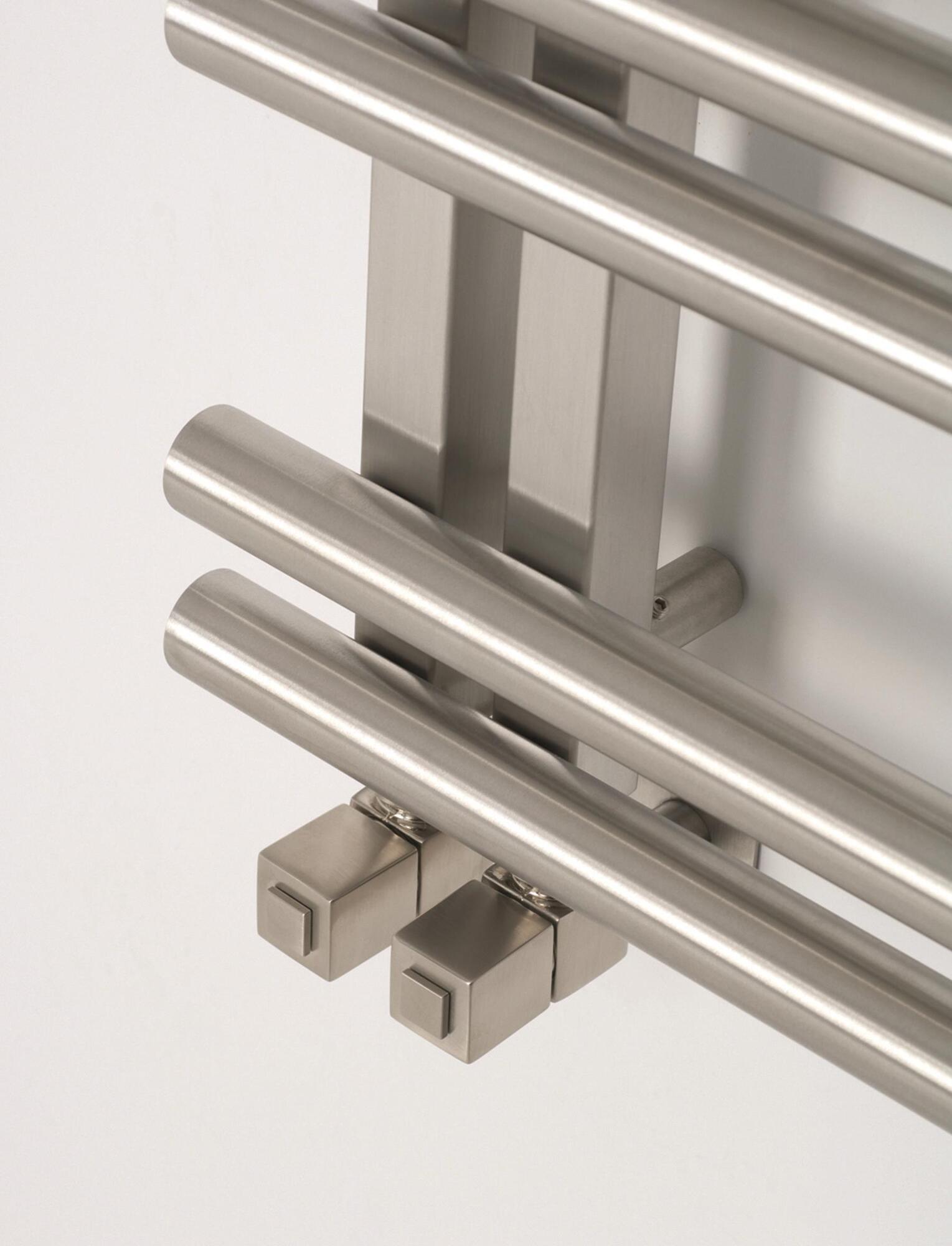 Полотенцесушитель Hammam MAYA Stainless steel  комбинированный; электрический или водяной Сталь  - Вид №31