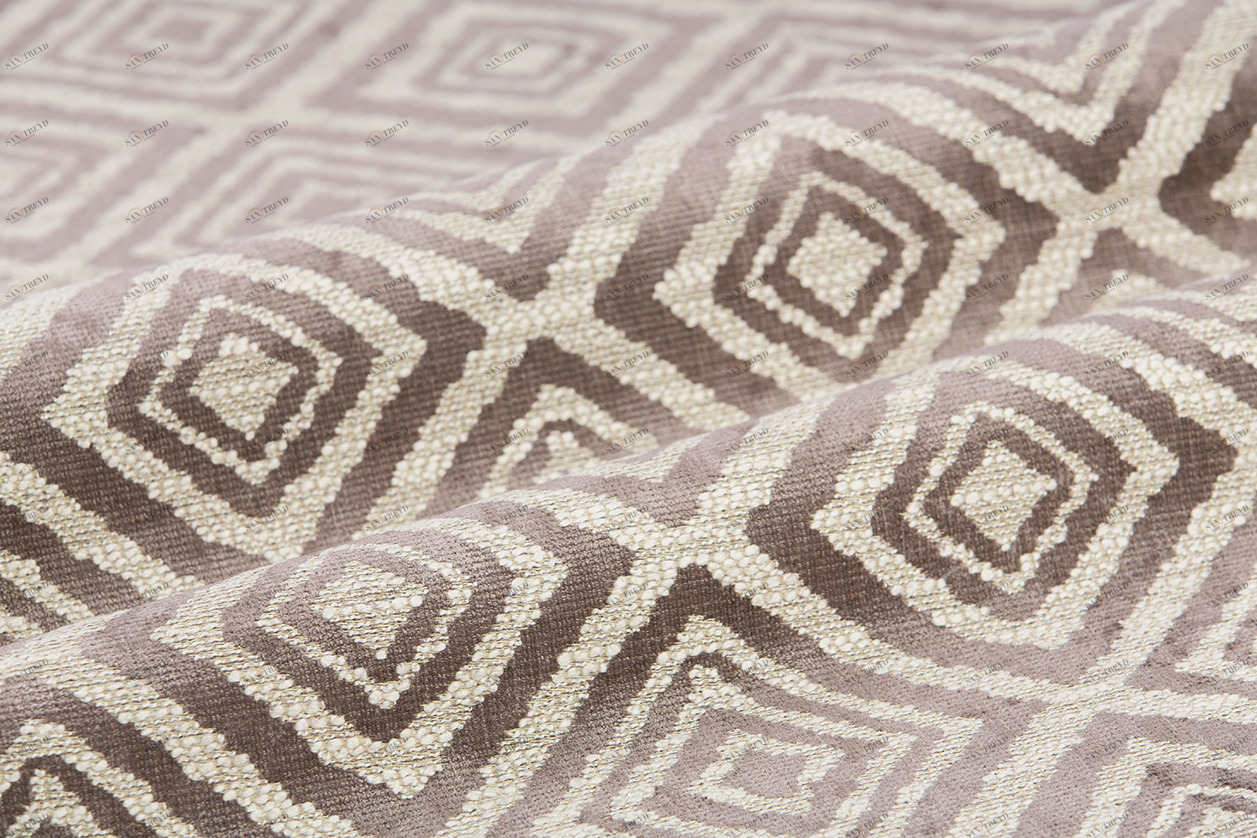 COLORISTICA Ткань мебельная  Шенилл  Claster Бежевый Claster I col.01