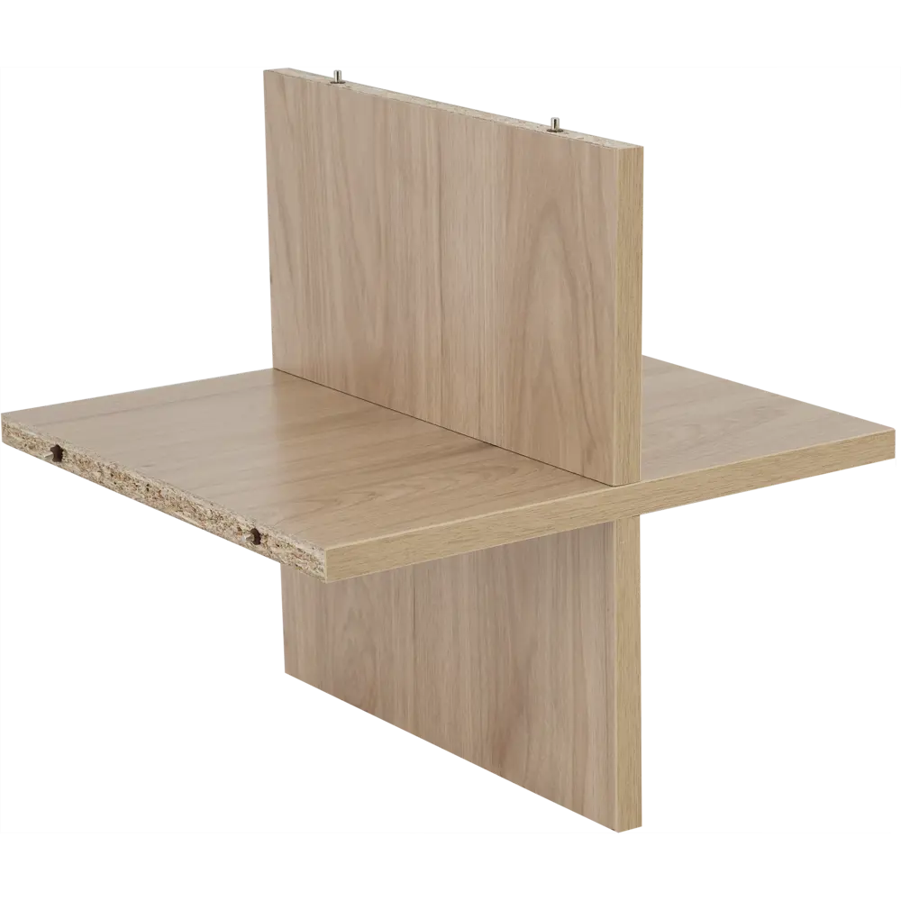 Вставка крестовая SPACEO KUB 380х315 мм, дерево, цвет дуб STLM-2052229