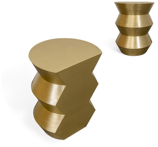 Essential Home Журнальный столик из латуни для гостиной Happy few sun-id-1477224 - Вид №2