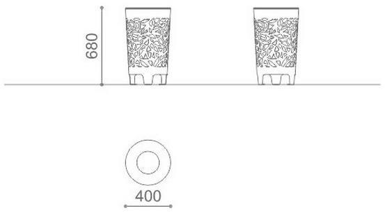Metalco Урна с крышкой sun-id-1438354 - Вид №5