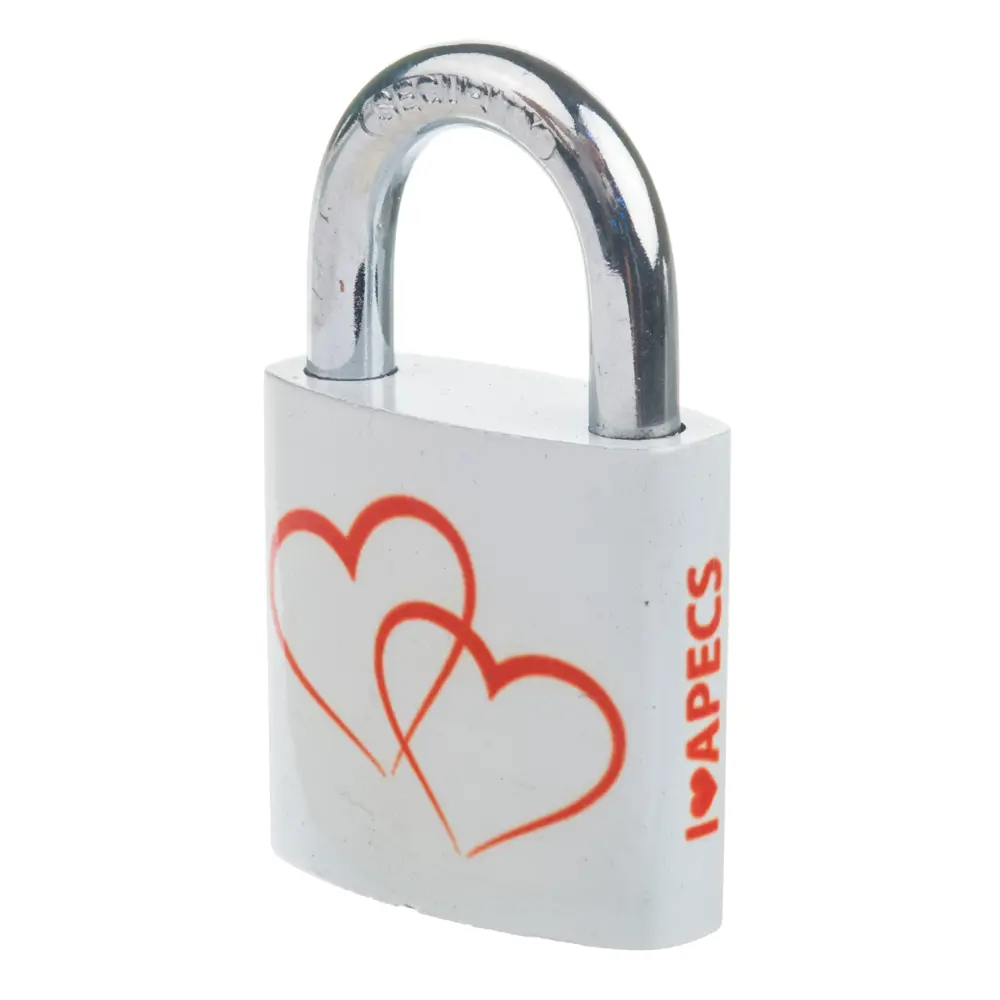 Замок навесной Apecs PD-23-32-Love 2Hearts, чугун/сталь STLM-2075429